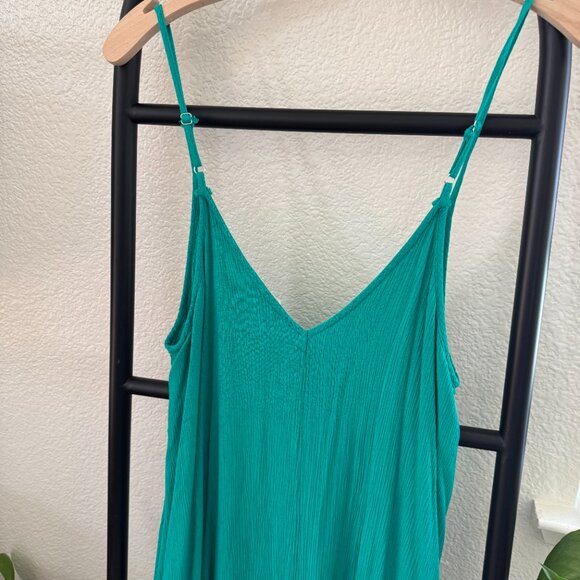 Lovestich Gauze Teal Maxi Dress Size S/M - Picture 6 of 8